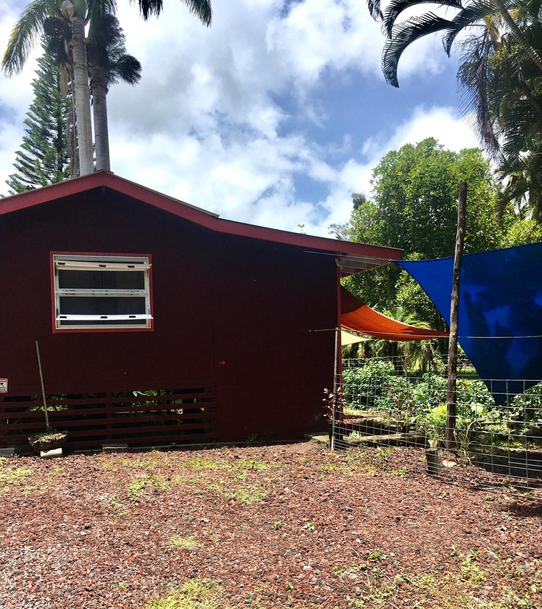 The Red And Hawaiian Pond Garden Paradise! Keaau