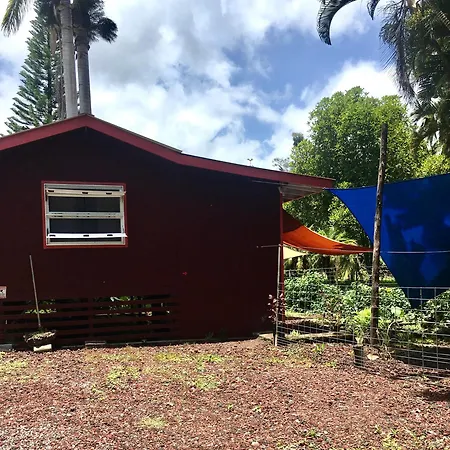 The Red Cottage And Hawaiian Pond Garden Paradise! Keaau Extérieur photo